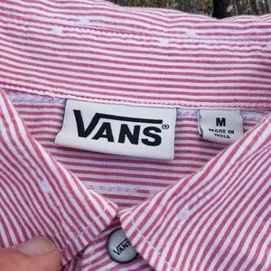 Vans Shirts - Van's Off the Wall Medium Striped Shirt Vans Shirts - Van's Off the Wall Medium Striped Shirt